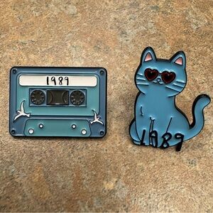 Taylor Swift 1989 Cassette tape Enamel Pin Badge Brooch Gift Swiftie Music